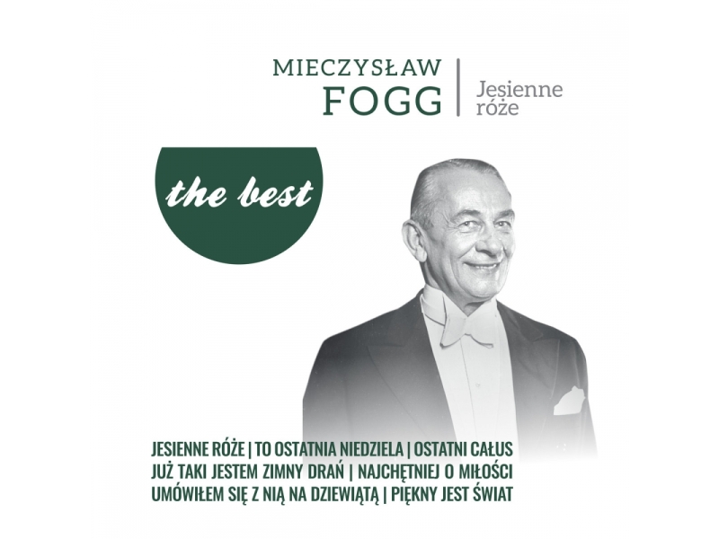 Mieczysław Fogg - The Best: Jesienne róże winyl ( zagiety róg okładki )