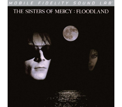 The Sisters of Mercy - Floodland silver label winyl przetarcie na okładce