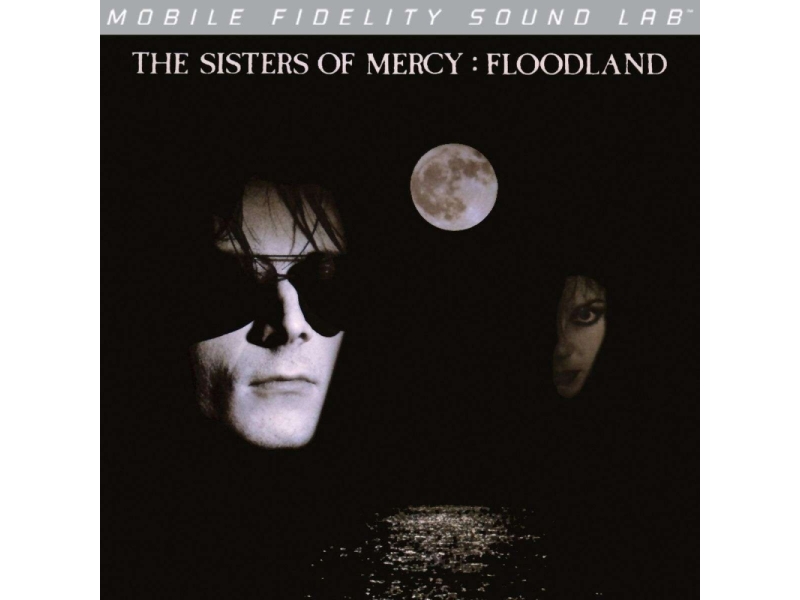 The Sisters of Mercy - Floodland silver label winyl przetarcie na okładce