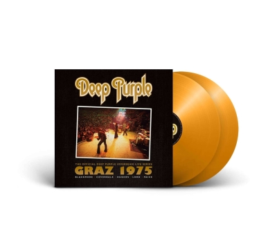 Deep Purple - Graz 1975 (180g)(Red/Gold Vinyl) zagięty róg okładki