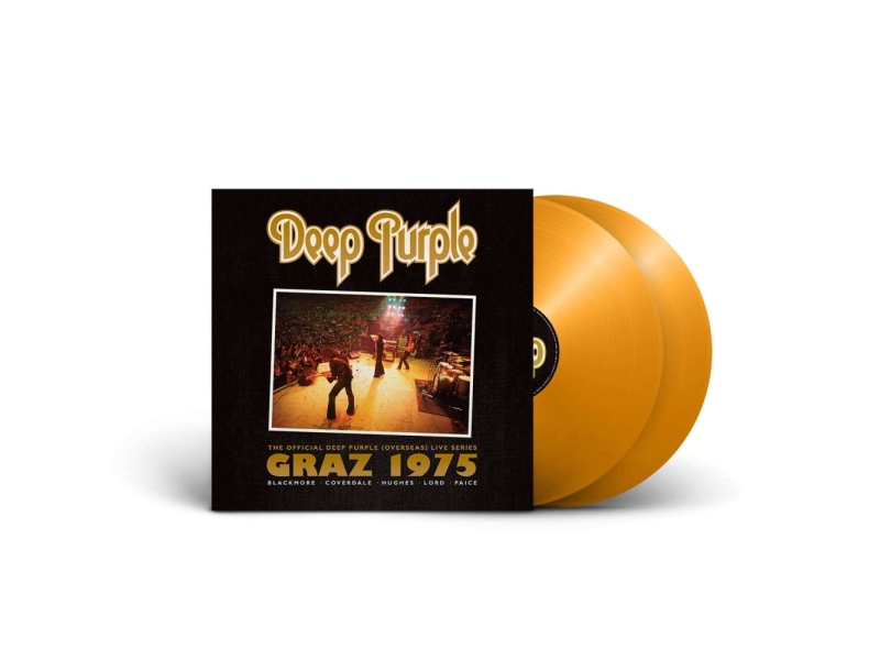 Deep Purple - Graz 1975 (180g)(Red/Gold Vinyl) zagięty róg okładki