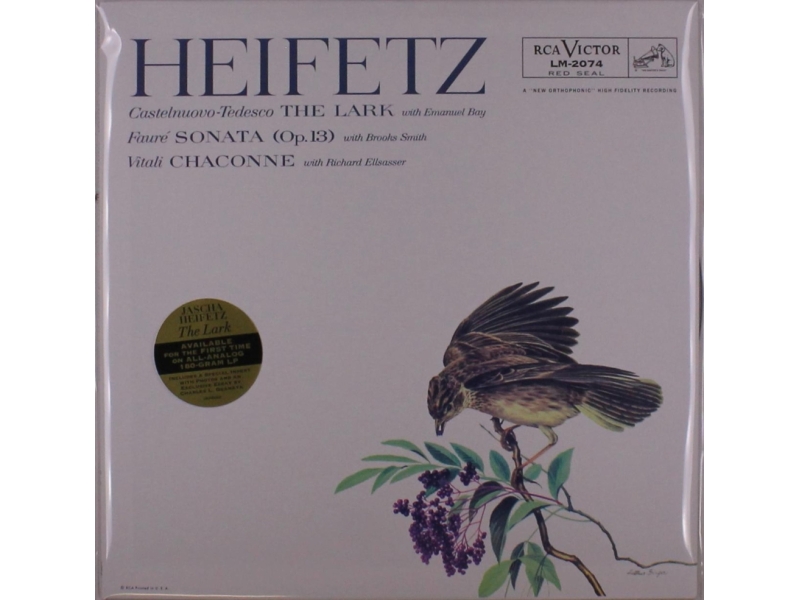 Jascha Heifetz - The Lark  (Mono) winyl