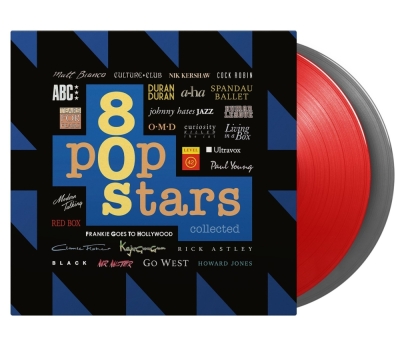 V/A - 80s Pop Stars Collected (180g) red/silver winyl