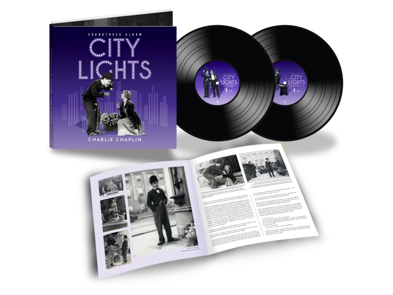 Charles (Charlie) Chaplin - City Lights (remastered) (180g) (Limited Deluxe Edition) (mono)