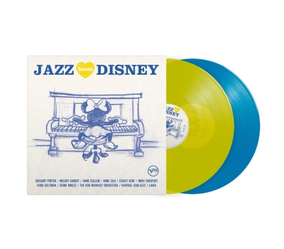 V/ A - Jazz Loves Disney (Limited Edition) (Transparent Blue & Transparent Yellow Vinyl) winyl