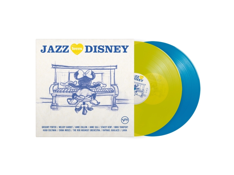 V/ A - Jazz Loves Disney (Limited Edition) (Transparent Blue & Transparent Yellow Vinyl) winyl