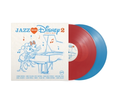 Jazz Loves Disney 2 - A Kind Of Magic (Limited Edition) (Red & Blue Vinyl)