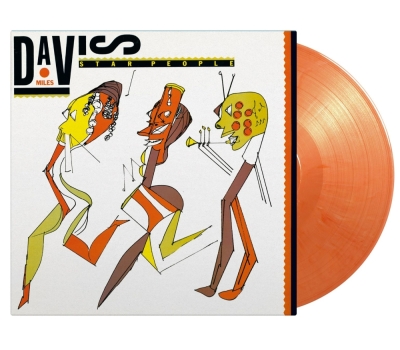 Miles Davis - Star People (180g) (Limited Numbered Edition) (Orange & White Marbled Vinyl) winyl