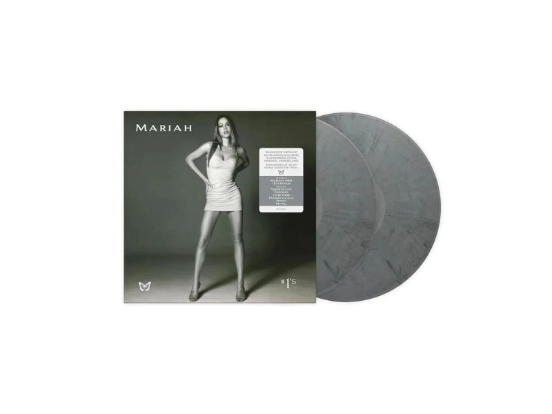 Mariah Carey -  #1's (remastered) (Metallic Silver & Black Swirl Vinyl) winyl