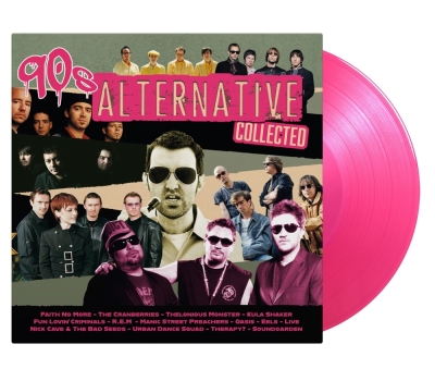 V/A - 90's Alternative Collected (180g) (Limited Edition) (Translucent Magenta Vinyl) winyl