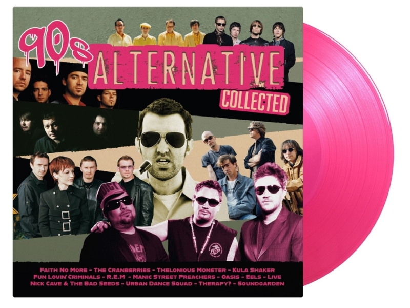 V/A - 90's Alternative Collected (180g) (Limited Edition) (Translucent Magenta Vinyl) winyl